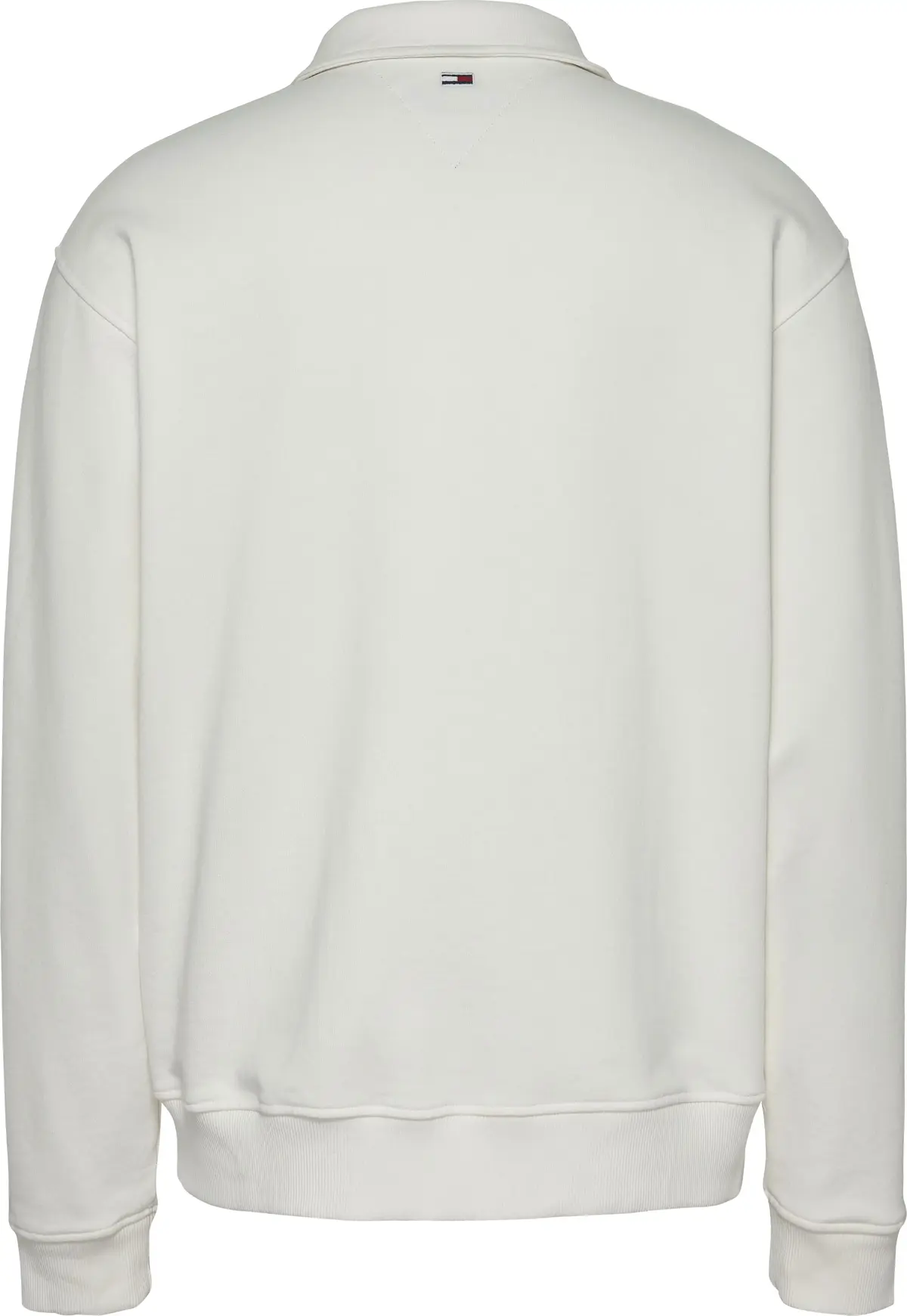 Tommy Hilfiger TJM 1/4 ZIP TOWEL PA, YAC Beyaz Erkek Sweatshirt