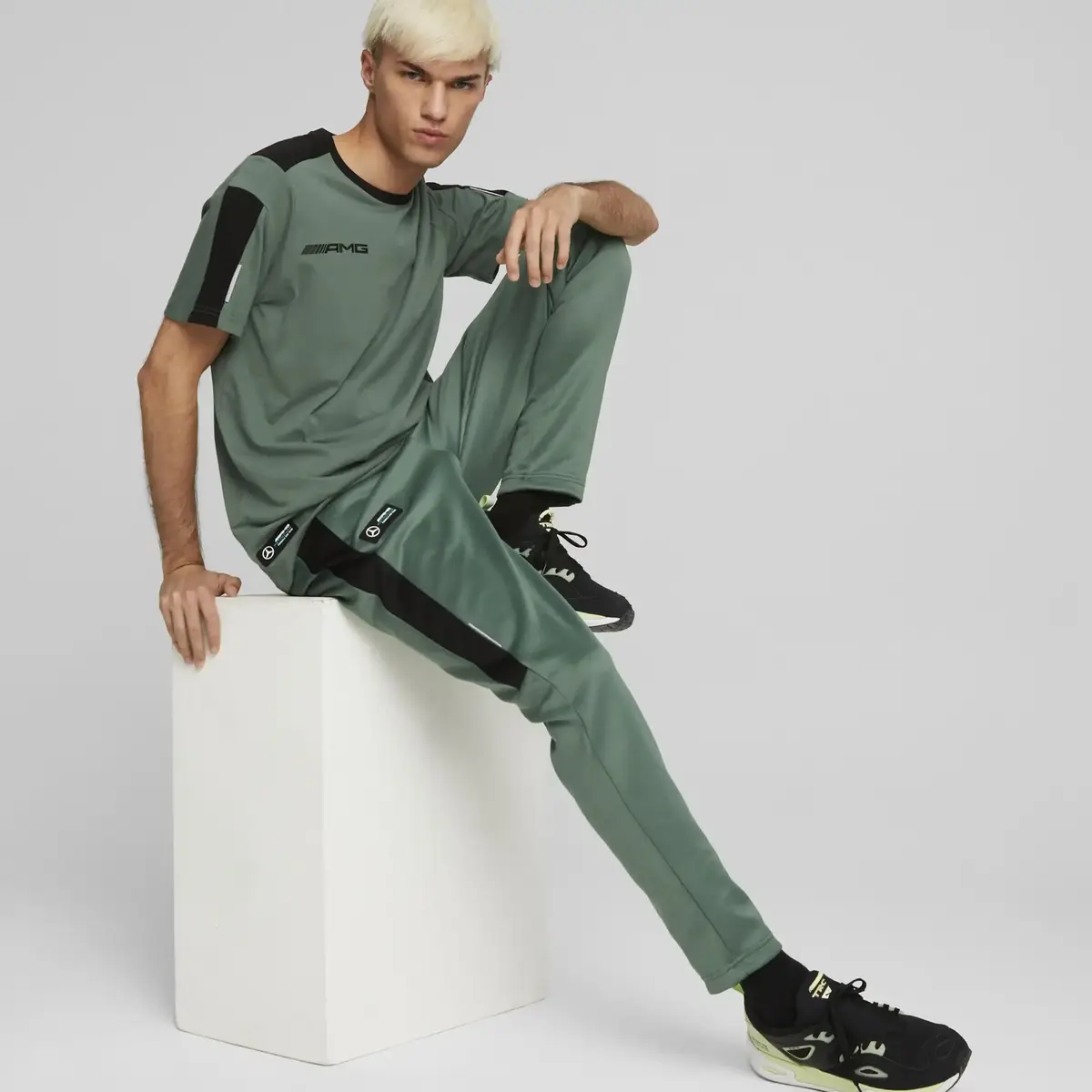 Puma Mapf1 Mt7 Track Pants Yeşil Erkek Eşofman Altı