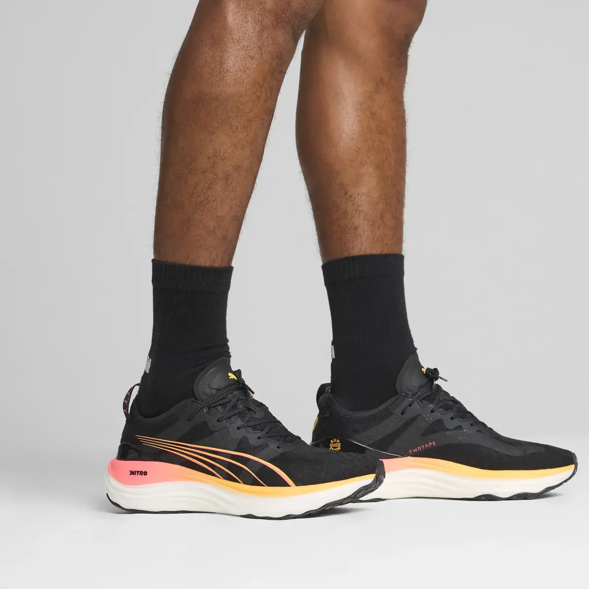 Puma ForeverRun Nitro Siyah Erkek Yürüyüş ve Koşu Ayakkabısı
