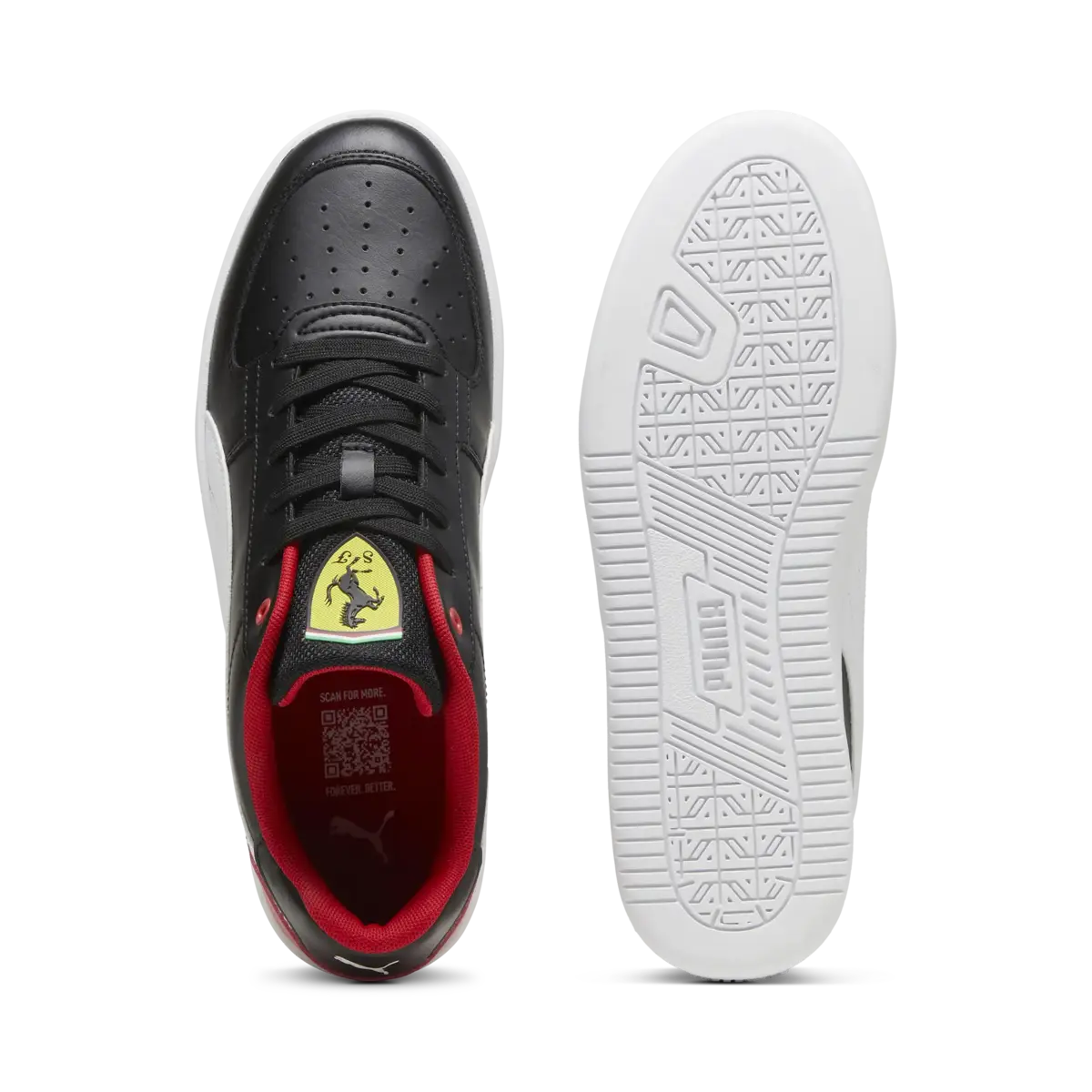 Puma Ferrari Caven 2.0 Siyah Erkek Günlük Spor Ayakkabı