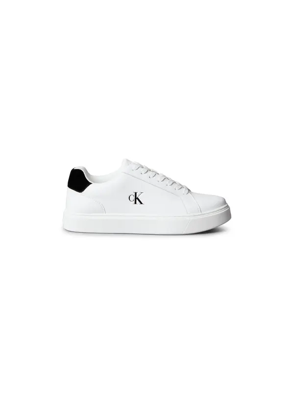 Calvin Klein CLASSIC CUPSOLE LACE, 01W Beyaz Erkek Spor Ayakkabı