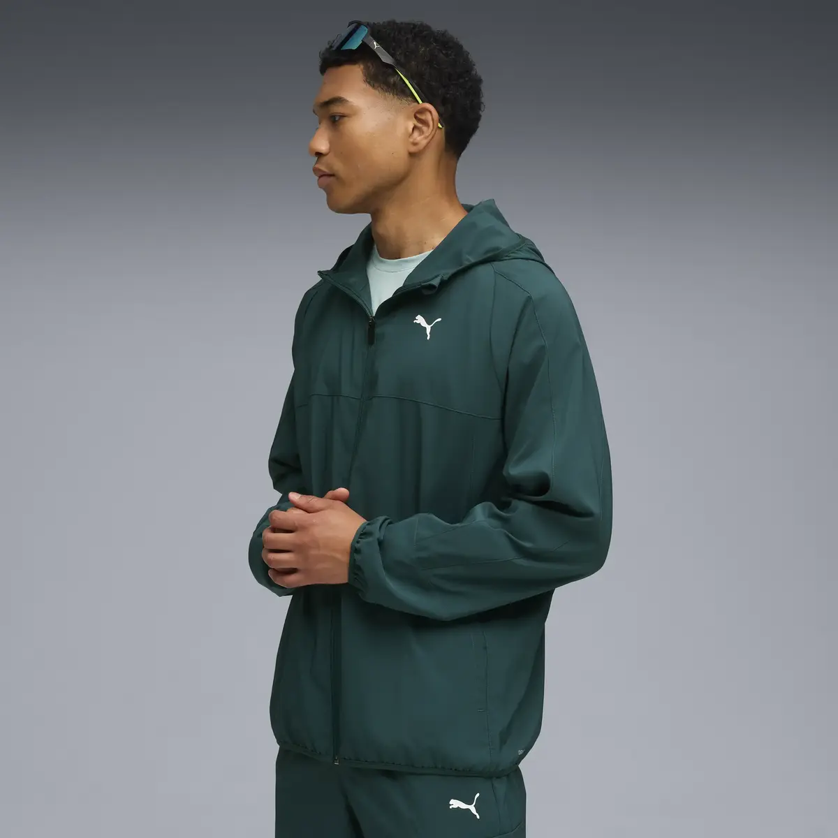 Puma M TAD TECH Woven Full Zip Erkek Ceket