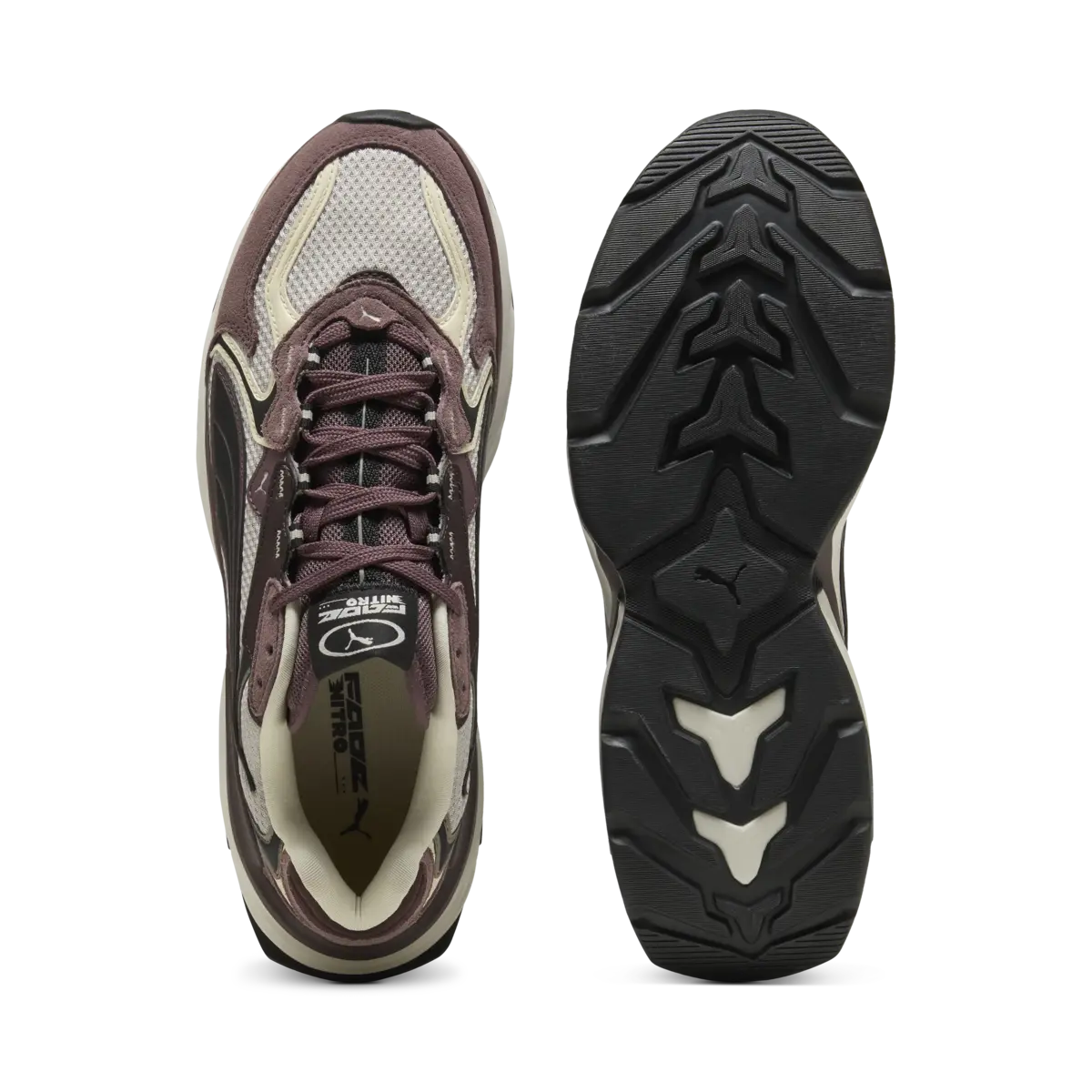 Puma Fade Nitro LS+ Kahverengi Erkek Spor Ayakkabı