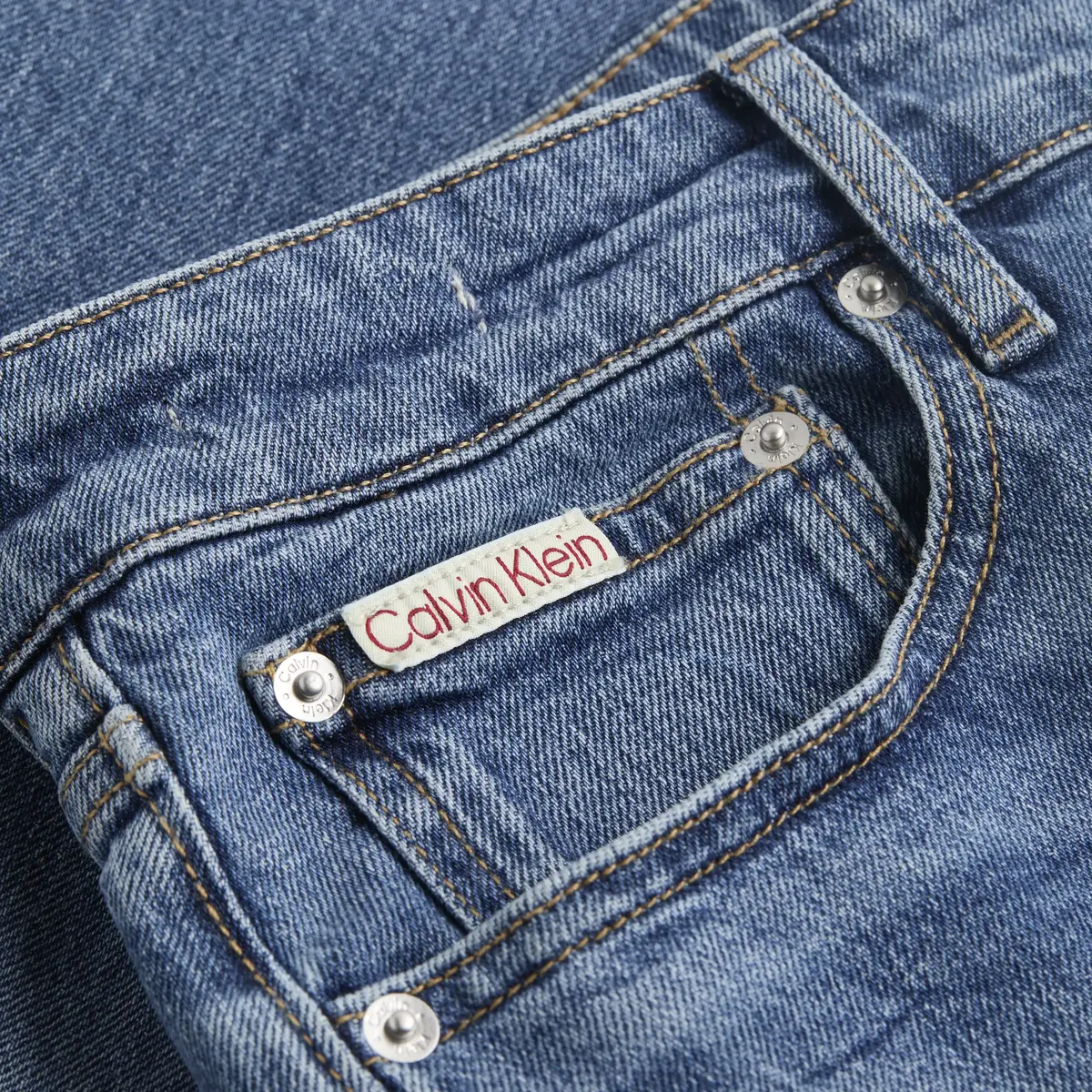 Calvin Klein SLIM TAPER, 1BJ Lacivert Erkek Jean Pantolon