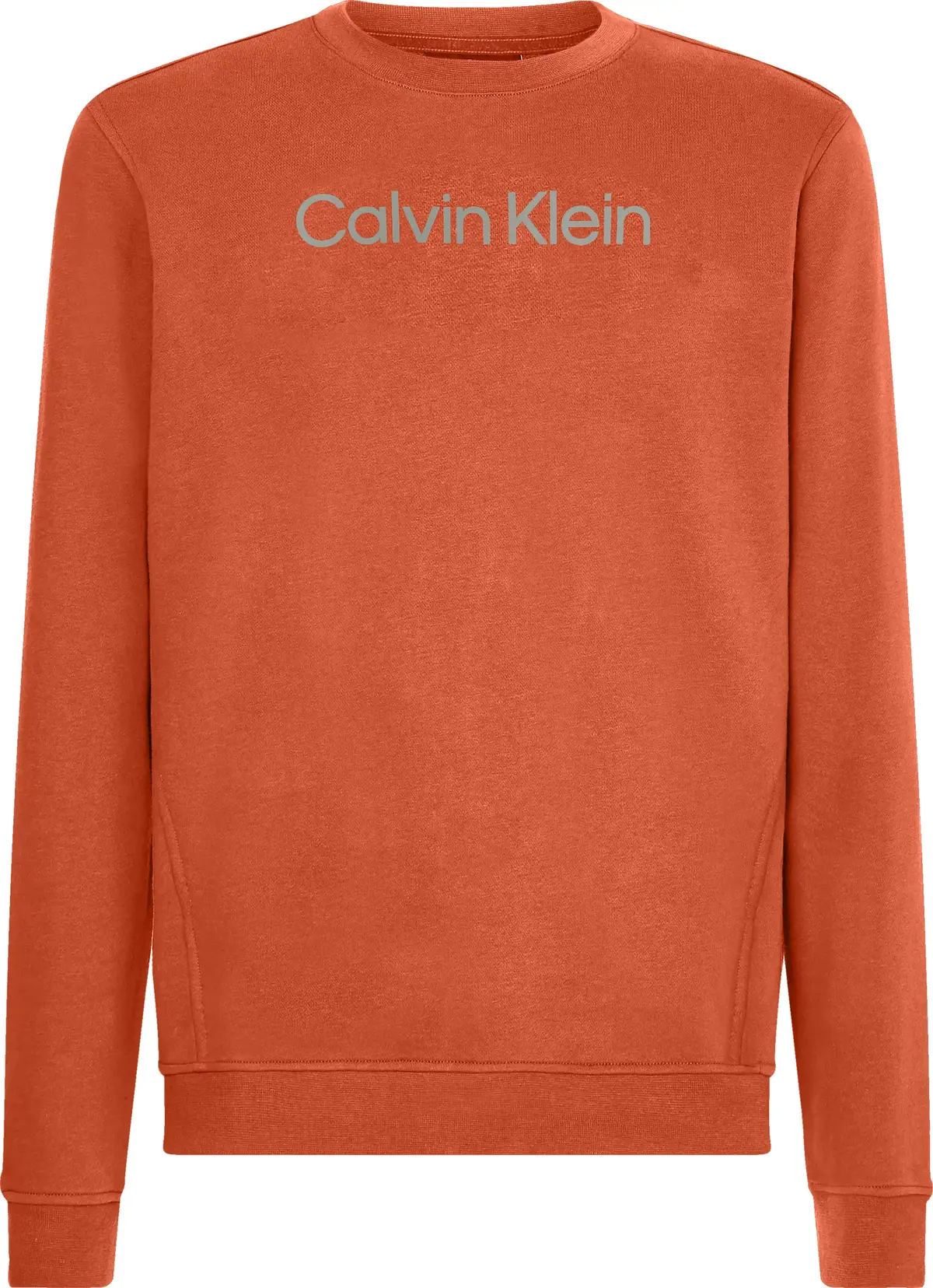 Calvin Klein PW - Pullover Erkek Turuncu Sweatshirt