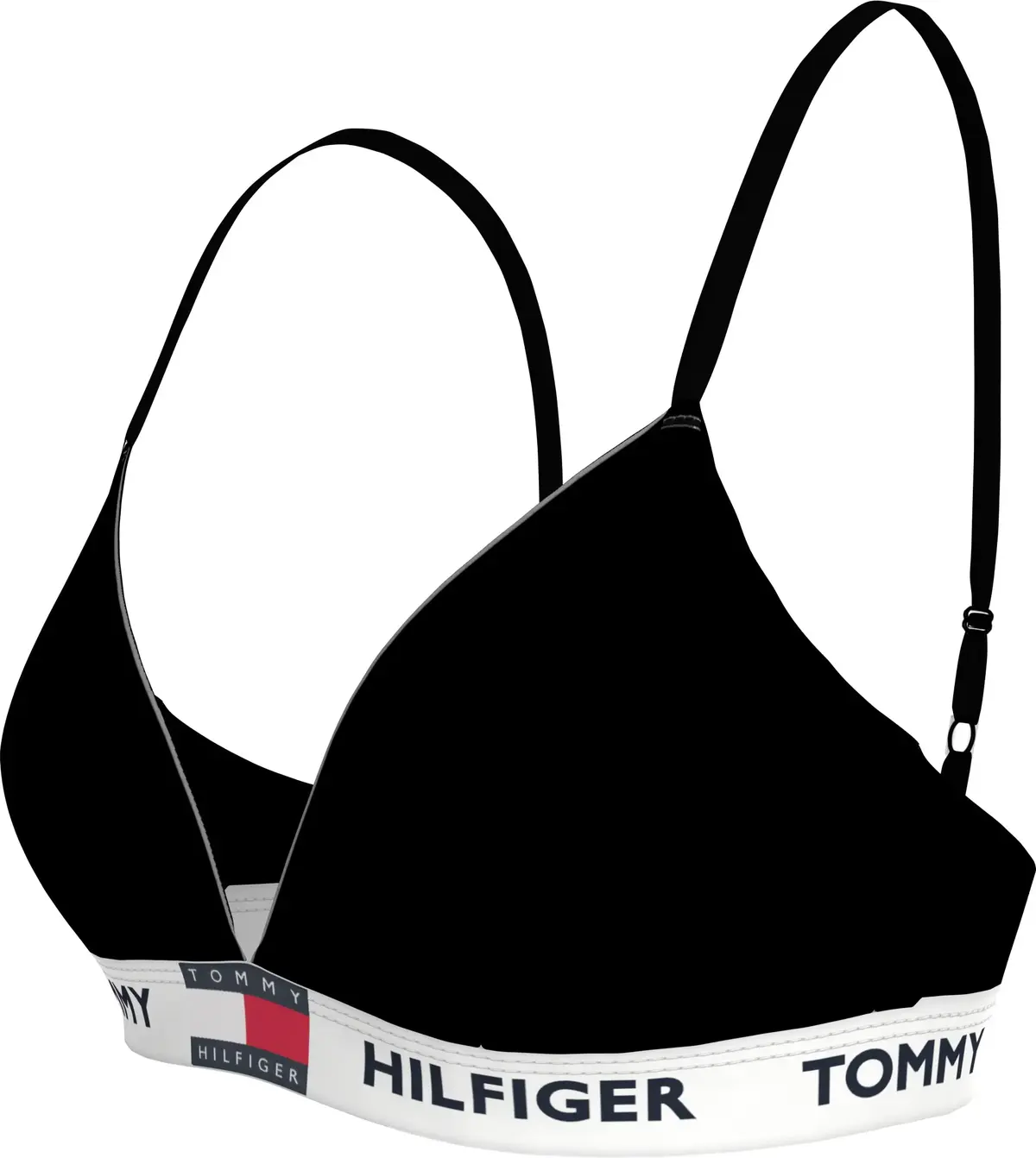 Tommy Hilfiger RP TRIANGLE Kadın Siyah Bikini Üst