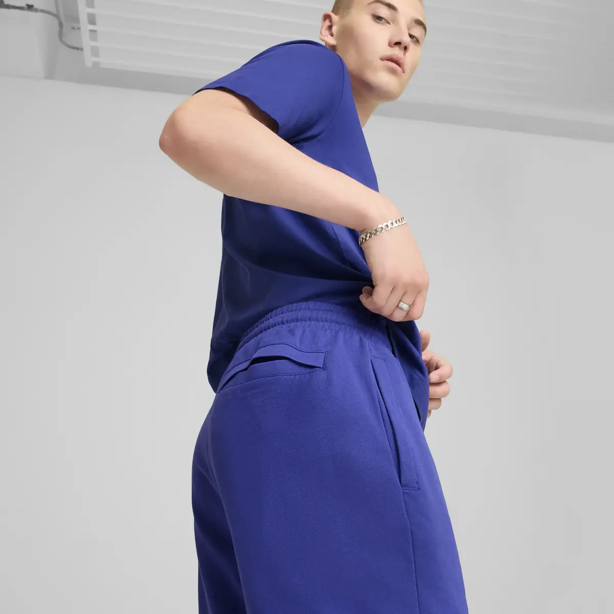 Puma CLASSICS Shorts 8" Mavi Erkek Şort