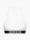 Calvin Klein TRIANGLE-RP Kadın Beyaz Bikini Üstü