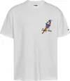 Tommy Hilfiger TJM RLX NOVELTY 2 GM, YBL Beyaz Erkek T-Shirt & Polo