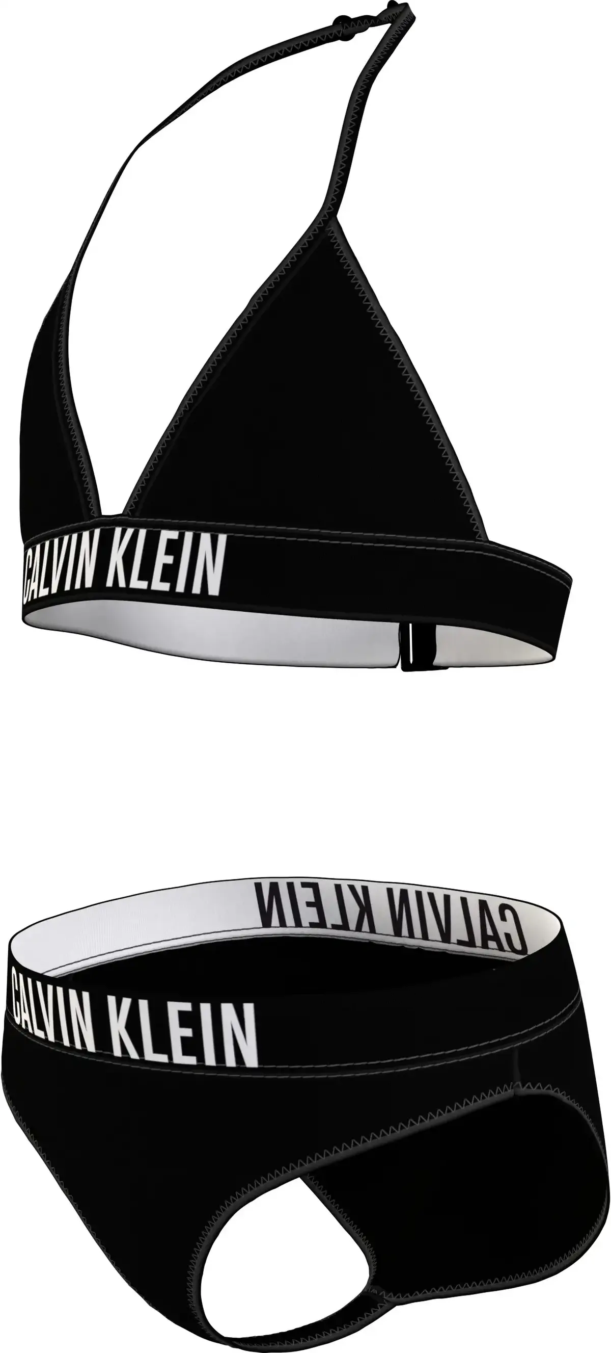 Calvin Klein TRIANGLE BIKINI SET Kadın Siyah Bikini Takımı