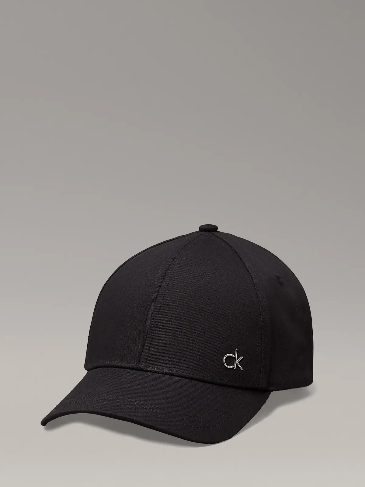 Calvin Klein CK METAL COTTON CAP, BEH Siyah Kadın Şapka