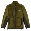 Timberland High Pile Fleece Jacket Yeşil Erkek Fermuarlı Üst