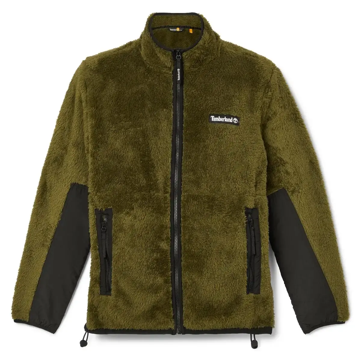 Timberland High Pile Fleece Jacket Yeşil Erkek Fermuarlı Üst