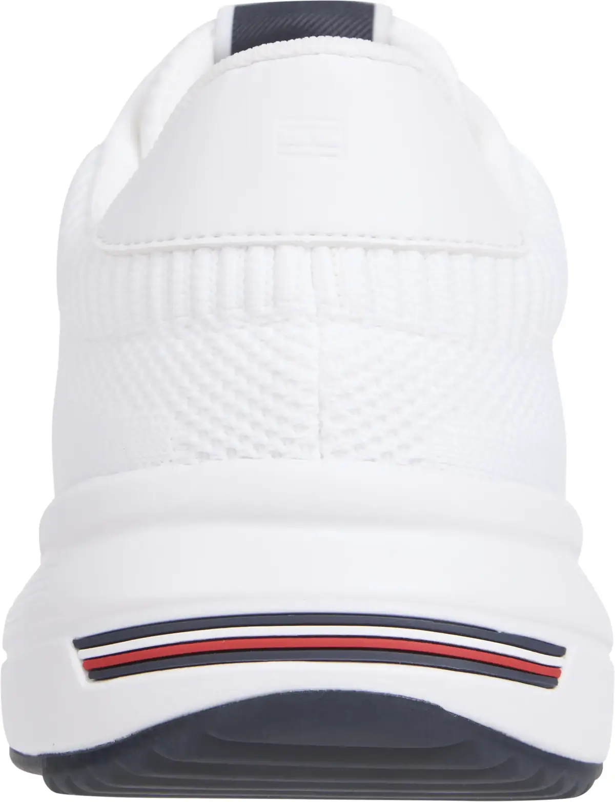 Tommy Hilfiger LIGHTWEIGHT RWB KNIT, YBS Beyaz Erkek Spor Ayakkabı & Sneaker