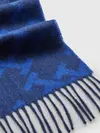 Tommy Hilfiger TH MONOGRAM SCARF Erkek Siyah Atkı