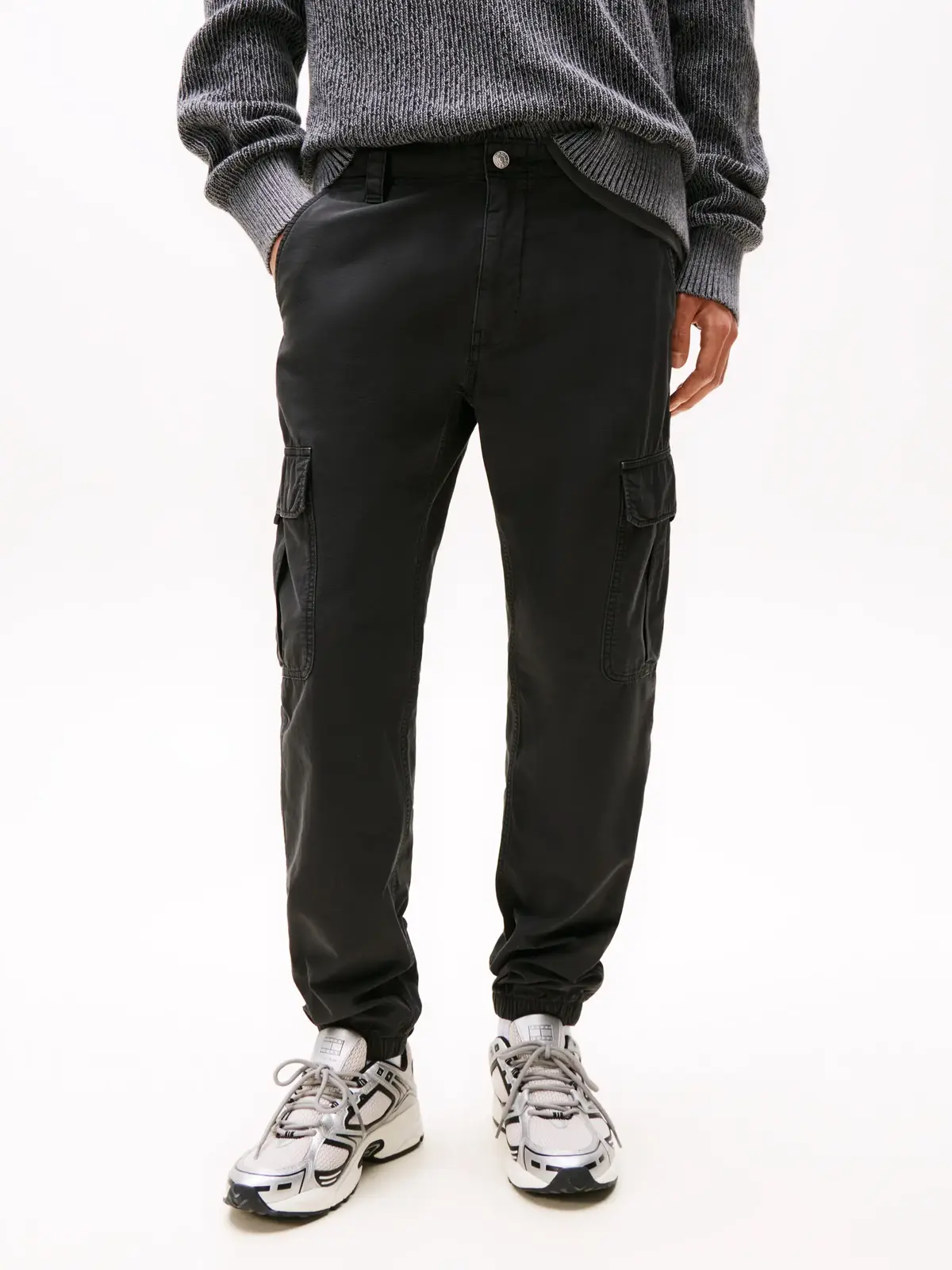 Tommy Hilfiger TJM RYAN CARGO Erkek Siyah Pantolon