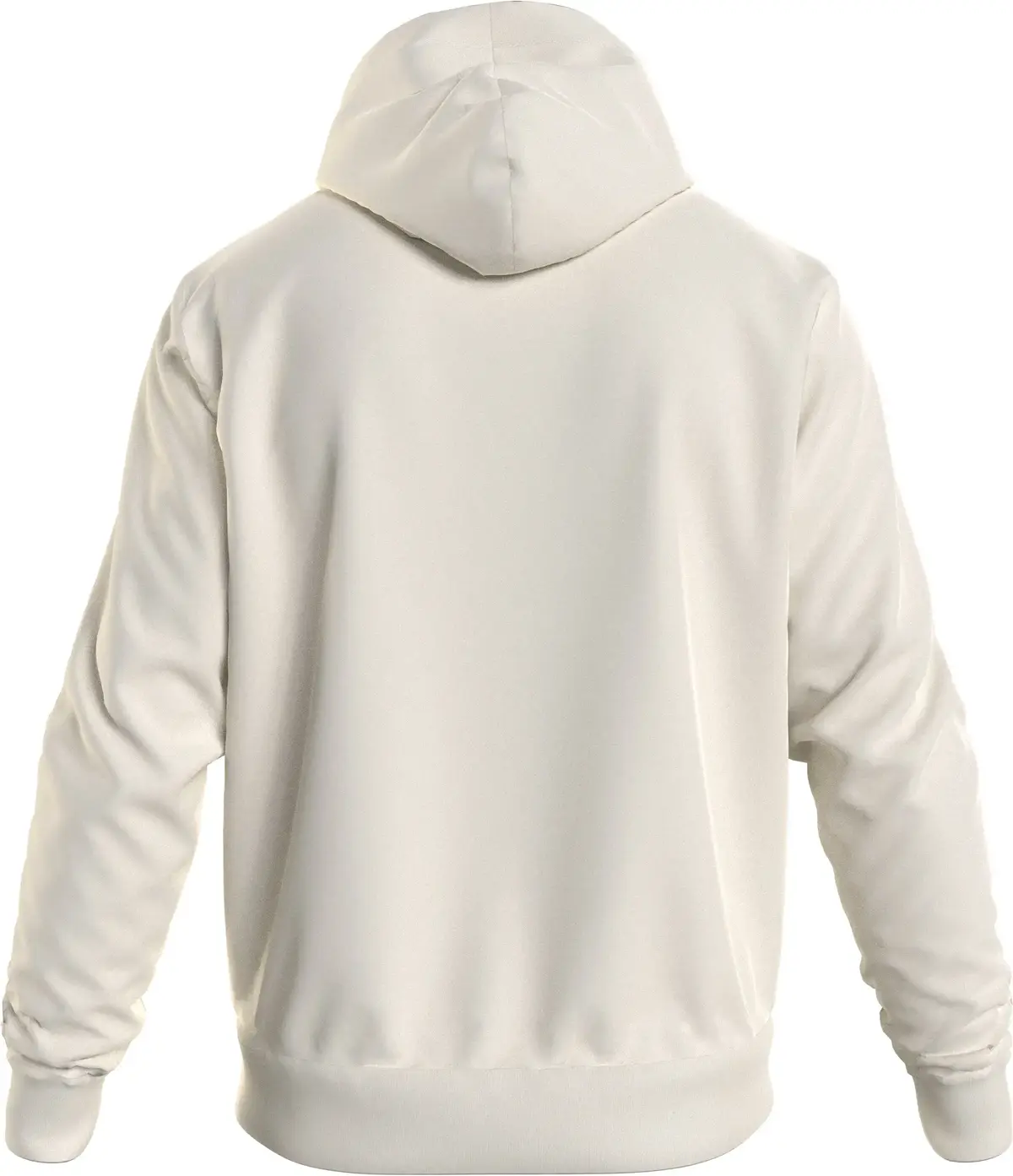 Calvin Klein SQUARE LOGO HOODIE Erkek Krem Hoodie
