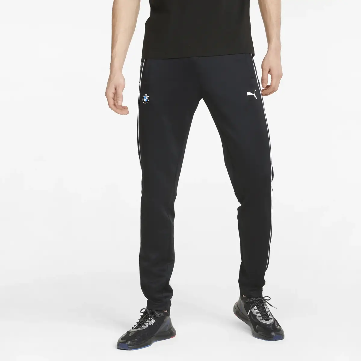 Puma BMW MMS T7 Track Pants Puma Black Siyah Erkek Eşofman Altı