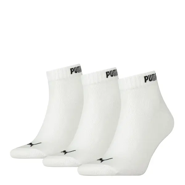 Puma Quarter V 3'lü Beyaz Çorap