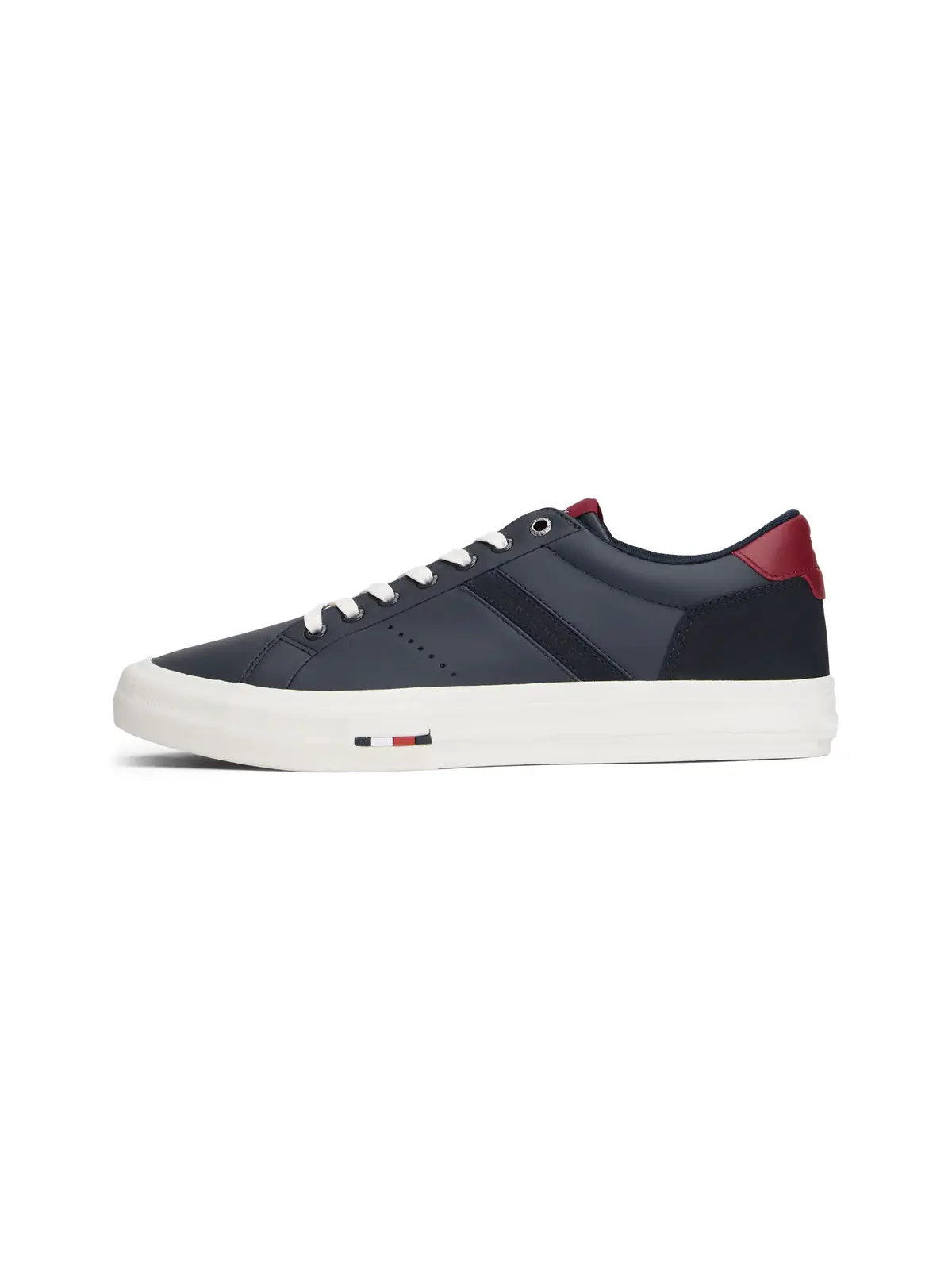 Tommy Hilfiger TH HI VULC LTH STREE Siyah Erkek Günlük Spor Ayakkabı