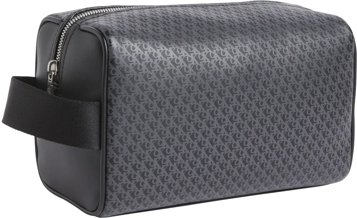 Calvin Klein AOP DOPP KIT Erkek Siyah El Çanta
