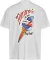 Tommy Hilfiger TJM RLX NOVELTY 2 GM, YBL Beyaz Erkek T-Shirt & Polo