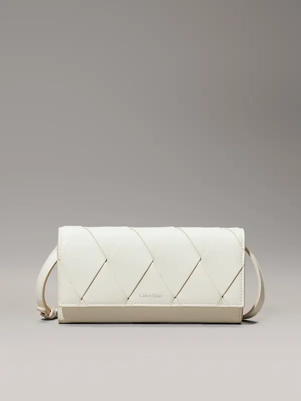Calvin Klein CK WOVEN CONVERTIBLE, 67U Krem Kadın Çanta