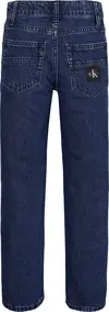 Calvin Klein REGULAR STRAIGHT AUT Erkek Mavi Kot Pantolon
