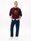 Tommy Hilfiger TH BASKET CORE LTH Mavi Erkek Spor Ayakkabı & Sneaker