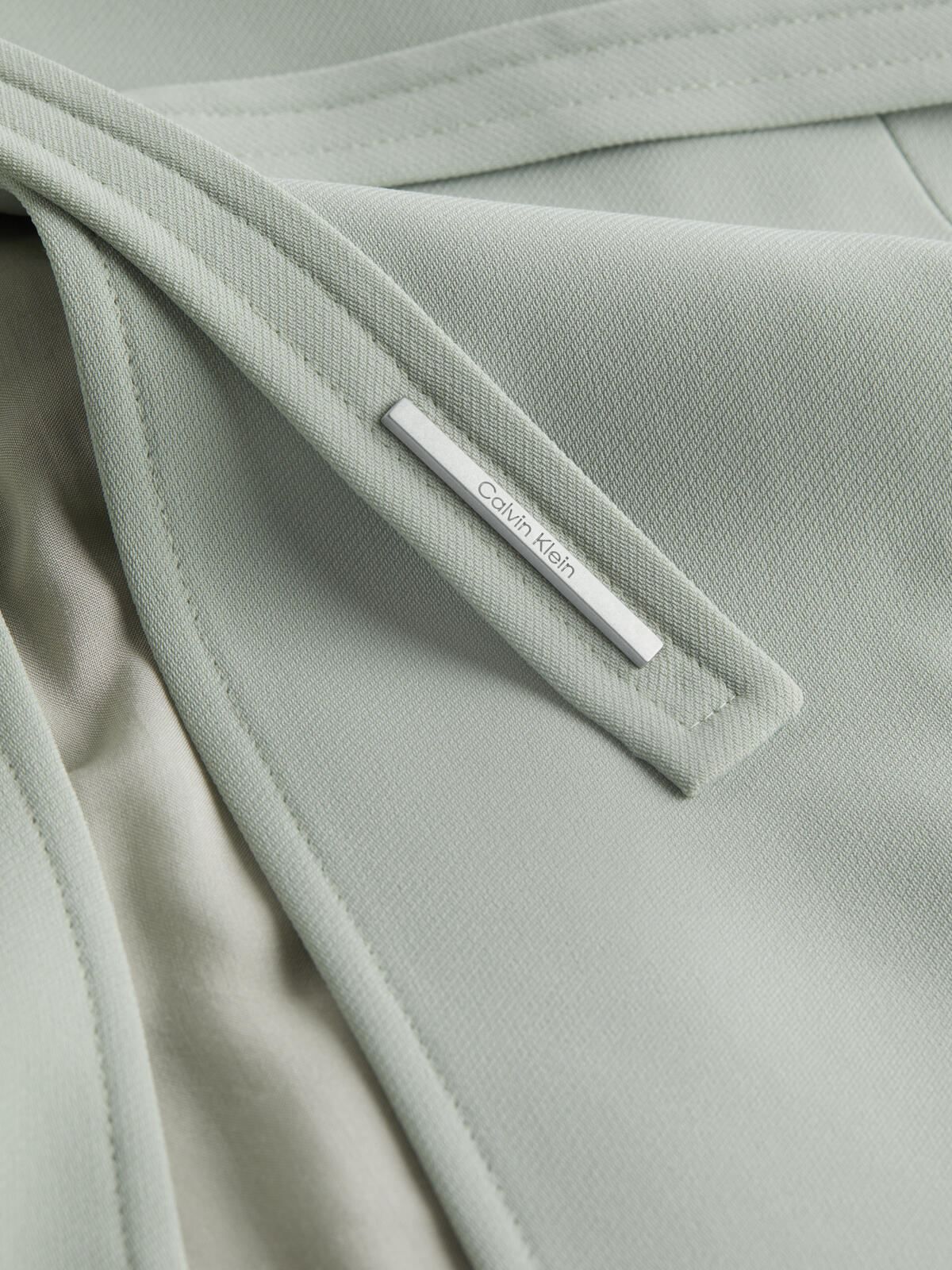 Calvin Klein STRUCTURE TWILL BLAZ Kadın Krem Blazer