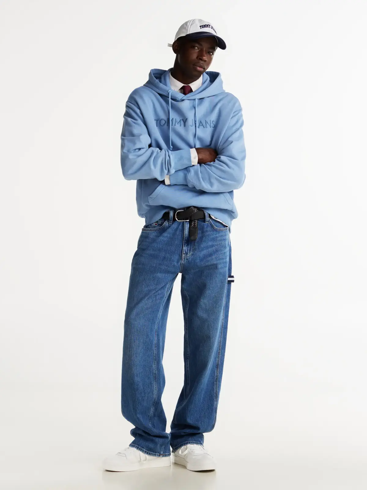 Tommy Hilfiger TJM THE GREENWICH NE, YBL Beyaz Erkek Spor Ayakkabı & Sneaker