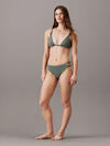 Calvin Klein TRIANGLE-RP Yeşil Kadın Bikini Üstü
