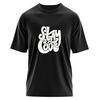 24-7 Stay Cool Siyah Baskılı Erkek T-Shirt