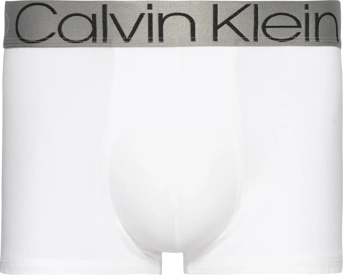 Calvin Klein TRUNK Erkek Beyaz Boxer