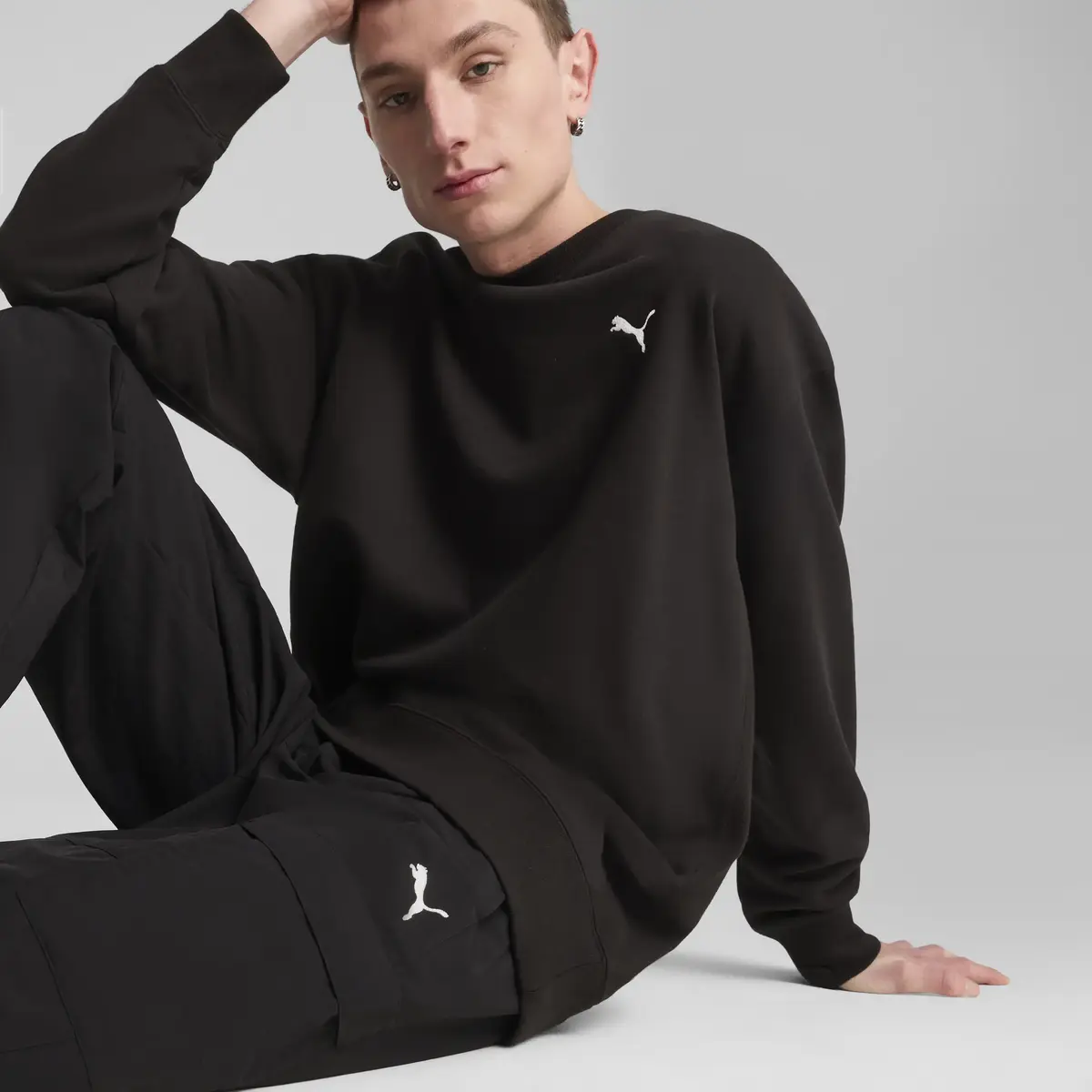 PUMA WARDROBE ESS Cargo Pants Siyah Erkek Eşofman Altı