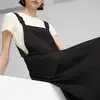 Puma DOWNTOWN Dungaree Dress Siyah Kadın Elbise-Etek
