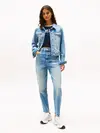 Tommy Hilfiger MOM JEAN UH TPR AI51, 1AB Mavi Kadın Jean Pantolon