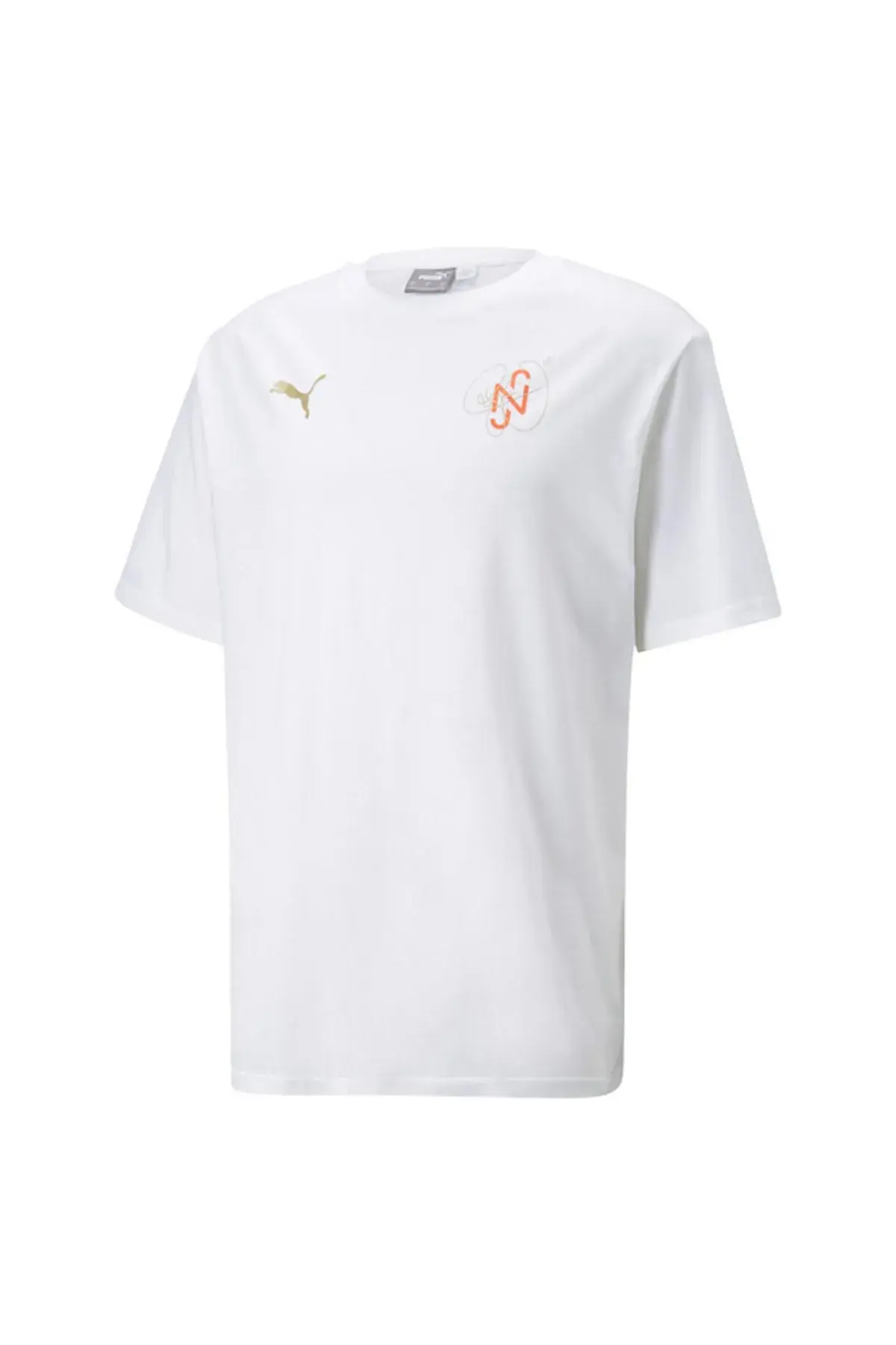 Puma Neymar Jr Diamond Graphic Tee Beyaz Erkek T-Shirt