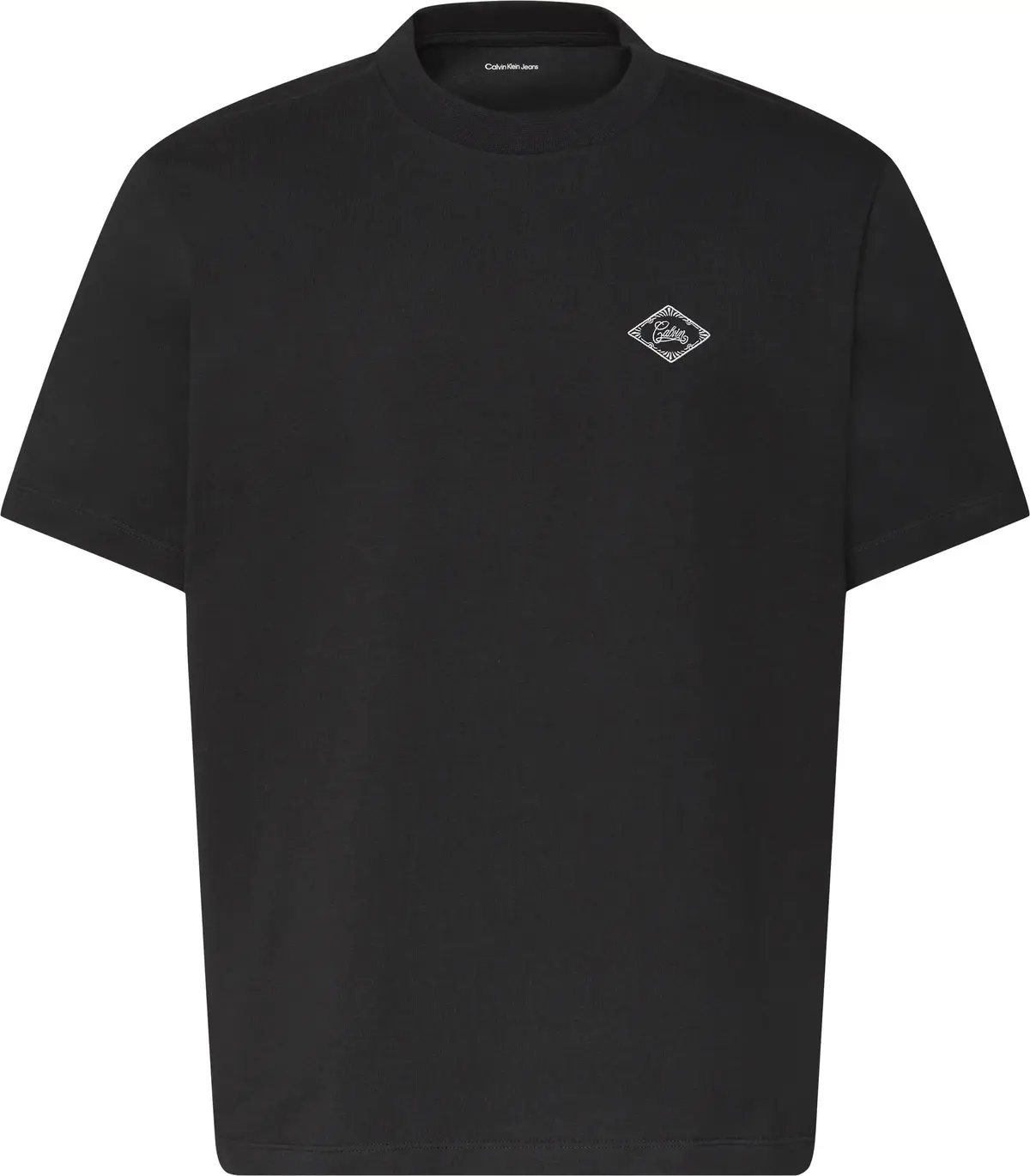 Calvin Klein SS 20S CALVIN MATCHBOX GRAPHIC T Erkek Siyah T-Shirt