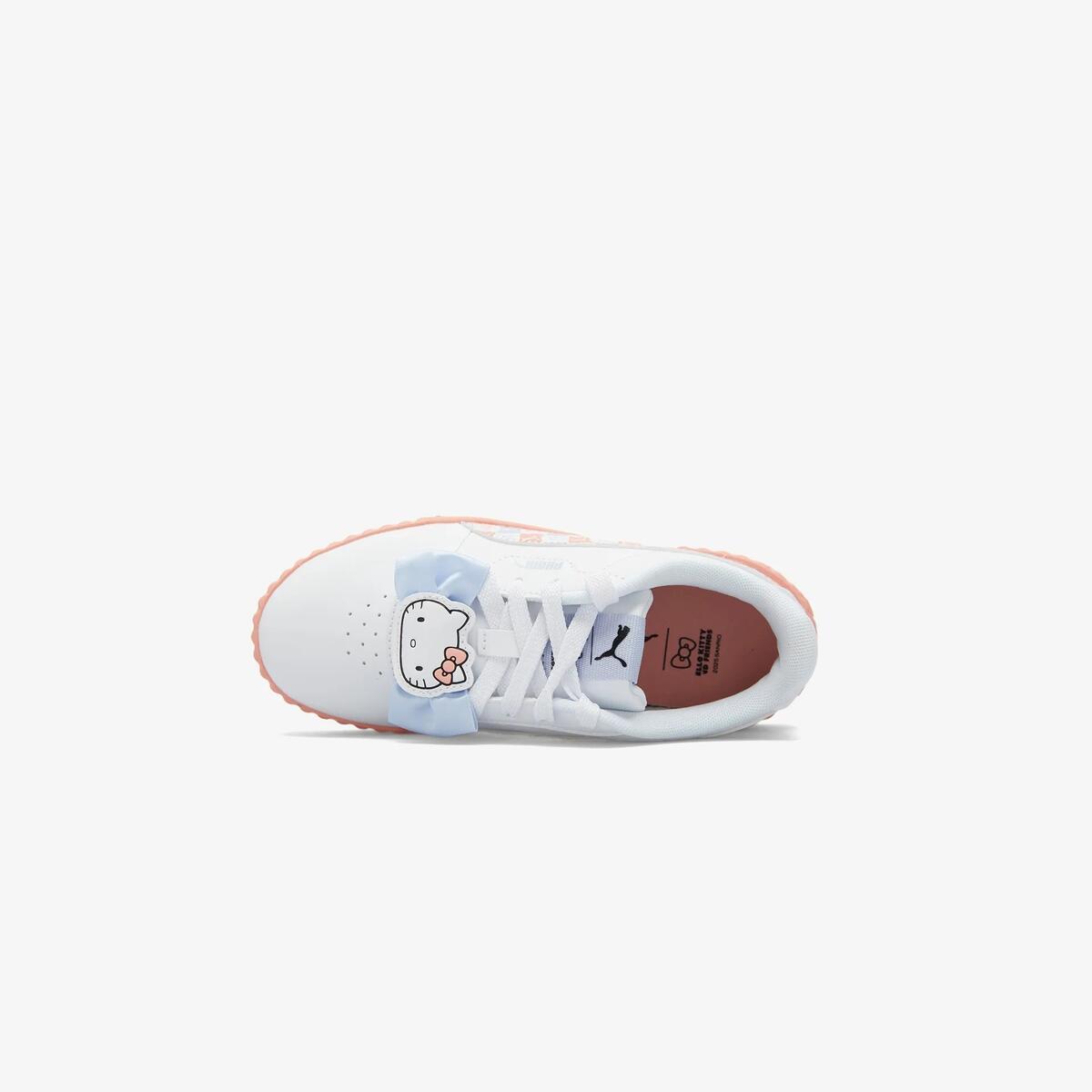 Puma Carina 3.0 HK&FR PS Hello Kitty Friends Kız Çocuk Beyaz Sneaker
