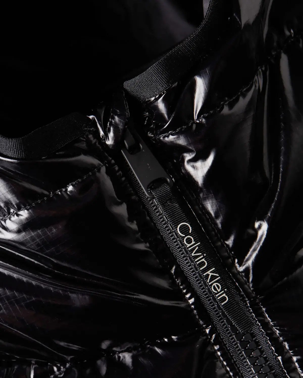 Calvin Klein PW - PADDED JACKET Erkek Siyah Şişme Mont