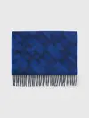 Tommy Hilfiger TH MONOGRAM SCARF Erkek Siyah Atkı
