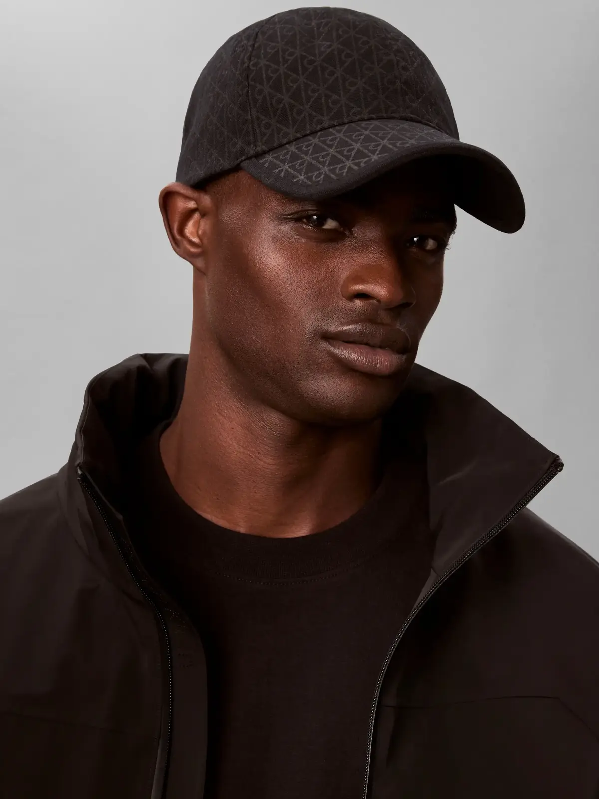 Calvin Klein EMBLEM PRINT Siyah Erkek CK Logolu Şapka