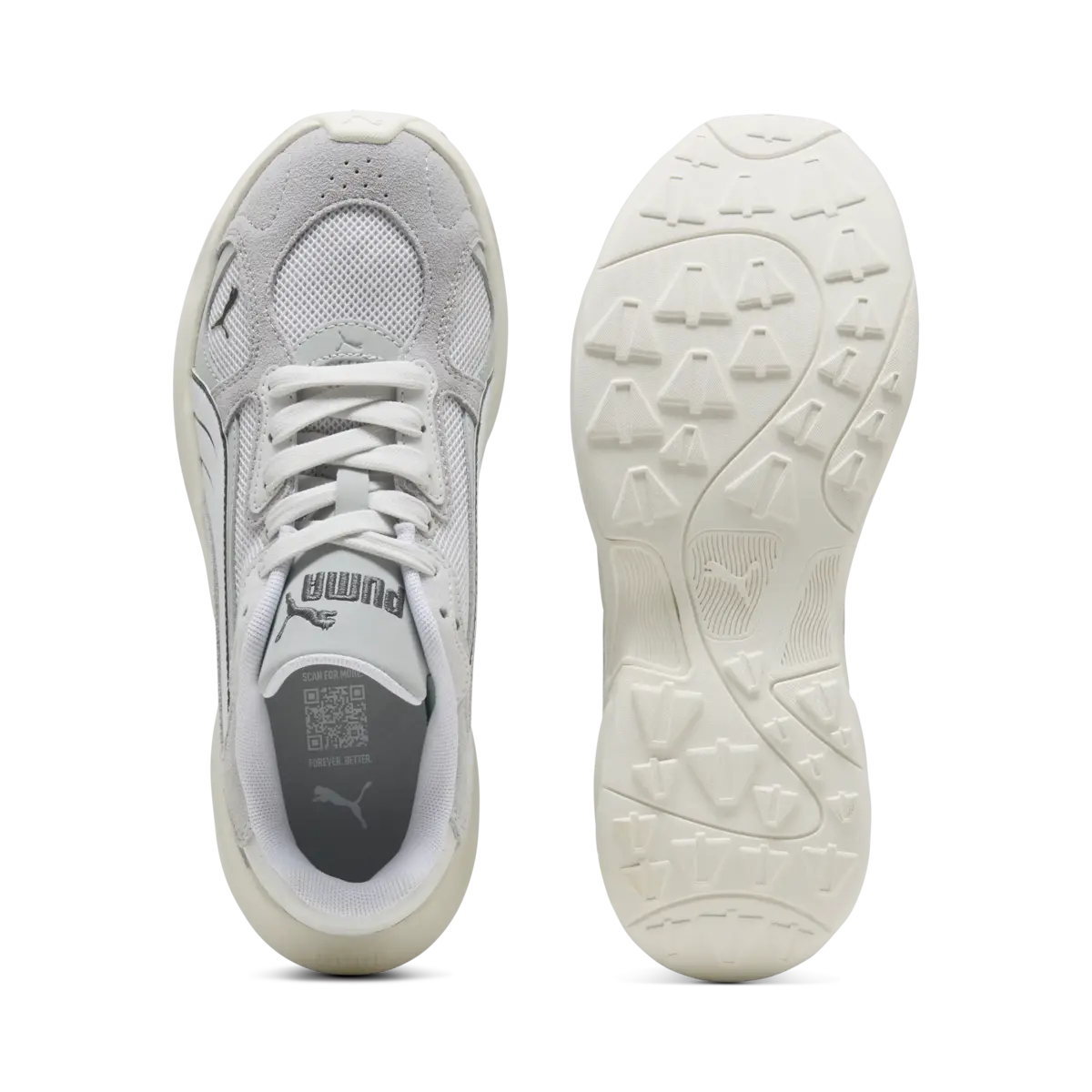 Puma INSPHERE MUSE Gri Spor Ayakkabı