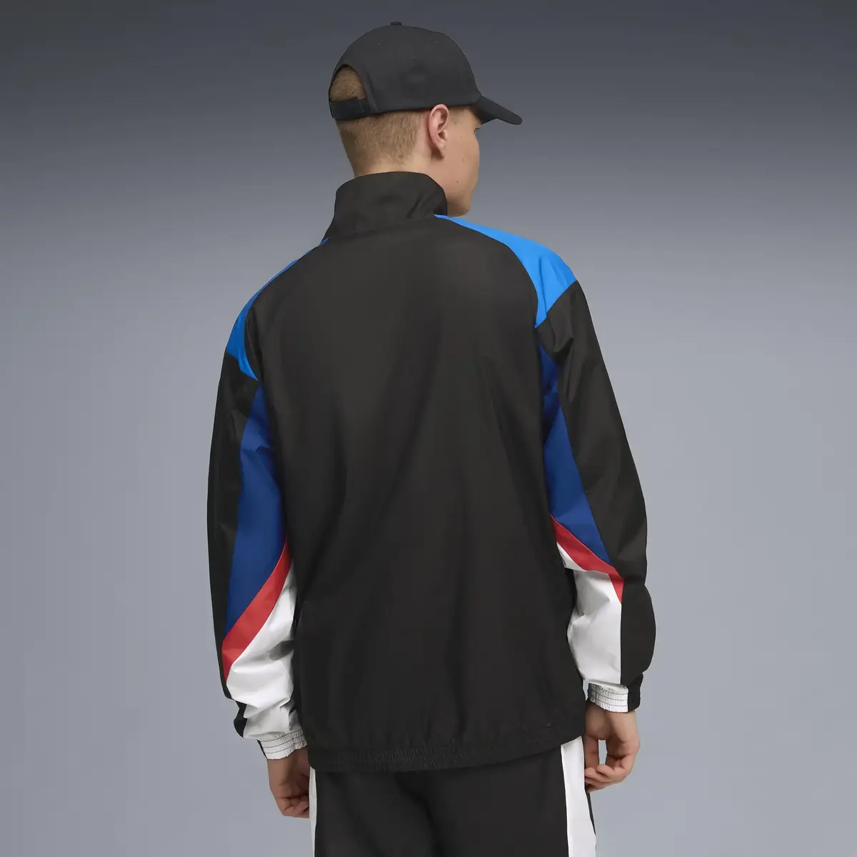 Puma BMW MMS Woven Jacket Siyah Erkek Fermuarlı Ceket