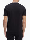Calvin Klein MERCERIZED COTTON T- Erkek Siyah T-Shirt