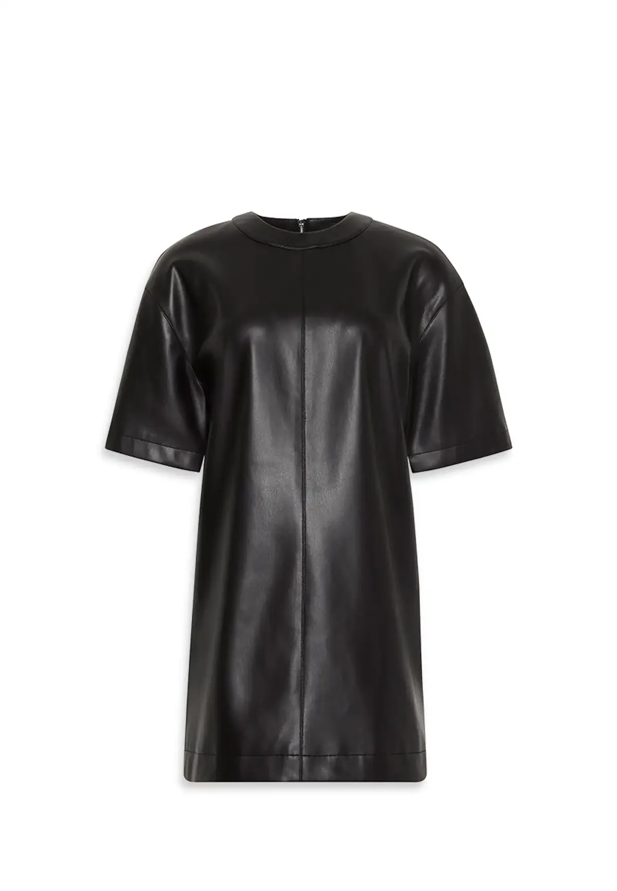 Faux Leather T-shirt, UB1