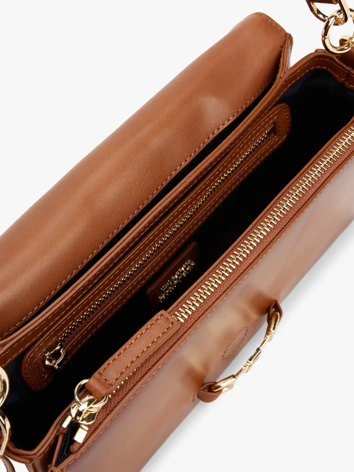 Tommy Hilfiger HERITAGE LEATHER CON, 0HD Kahverengi Kadın Çanta & Cüzdan