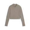 W Cloudspun Zip LS