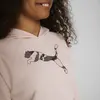 Puma Modern Sports Hoodie Bej Kız Çocuk Hoodie